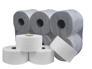 PAPIER TOALETOWY JUMBO BIAŁY 12 ROLEK 90 METRÓW 2W