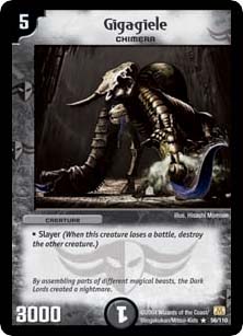 *DM-01 DUEL MASTERS - GIGAGIELE - !!!