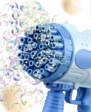 Пистолет для мыльных пузырей АВТОМАТ Батарейки + ЖИДКОСТЬ