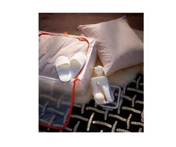 IKEA Parkla Контейнер для одежды и постельного белья 55х49х19см.