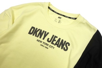 DKNY Damska Bluza Crewneck Boxy Oversize Logo r. XL 42 / XXL 44