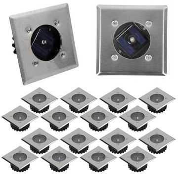 16x LAMPA LAMPKA SOLARNA NAJAZDOWA OGRODOWA LED