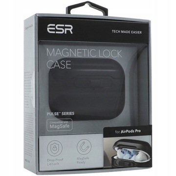 ЧЕХОЛ ESR PULSE HALOLOCK ДЛЯ MAGSAFE ДЛЯ APPLE AIRPODS PRO 1/2 CASE