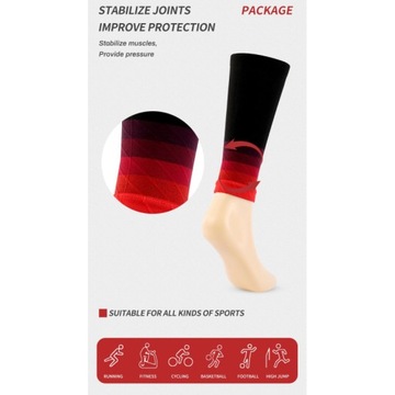 2 ШТ. ЭЛАСТИЧНЫЙ БЕГОВОЙ КОМПРЕССИОННЫЙ ЛЕНТ ДЛЯ ИКР.