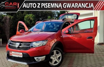 Dacia Sandero II Hatchback 5d TCe  90KM 2015 Dacia Sandero JAK NOWA Nawigacja Czujniki Parkowania Tempomat Komputer 90KM