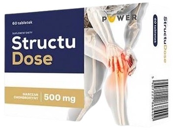 StructuDose Stawy chondroityna 500mg 60 kapsułek