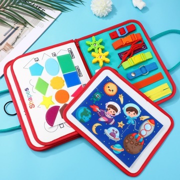 Бизиборд для малышей, игрушки Монтессори, активность D