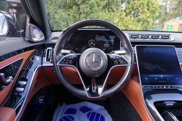 Mercedes Klasa S W223/V223 2022 Mercedes-Benz Klasa S S580, 4Matic, skretna os, panorama, kamera, FV23, zdjęcie 10
