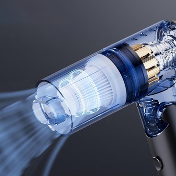 ЭЛЕКТРОВЕНТИЛЯТОР АВТОМОБИЛЬНЫЙ ПЫЛЕСОС БЕСПРОВОДНОЙ 4000 мАч