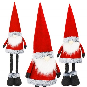 РОЖДЕСТВЕНСКИЙ гном, Дед Мороз, гномик, Рождественский подарок, стоячий, 67-95 см