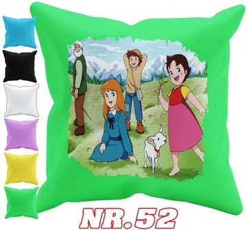 POSZEWKA NA PODUSZKĘ JAŚKA DO PRZEDSZKOLA HEIDI + IMIĘ GRATIS