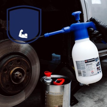 ОЧИСТИТЕЛЬ ТОРМОЗНОГО ДИСКА 5Л + РАСПЫЛИТЕЛЬ K2 1,5Л