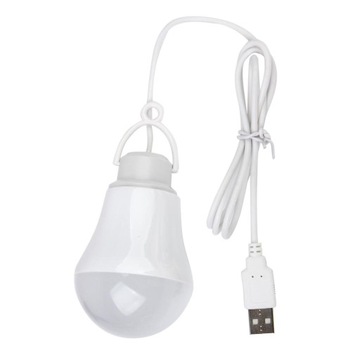 DC5V-5W Powered USB Led Bulb Przenośna lampa do