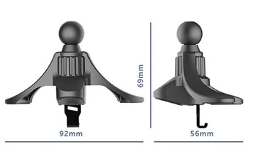 MAGNETYCZNY UCHWYT SAMOCHODOWY NA TELEFON KRATKĘ