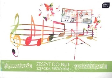 ZESZYT DO NUT B5/16K SZEROKA LINIA MIX (10SZT)