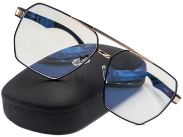 ПРОЗРАЧНЫЕ ТВ-ОЧКИ ДЛЯ КОМПЬЮТЕРА С ФИЛЬТРОМ СИНЕГО СВЕТА UV400 + ЧЕХОЛ