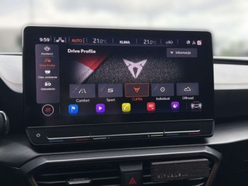 Cupra Formentor Crossover 2.0 TSI 310KM 2022 Cupra Formentor VZ DCC Beats F Link Kubelki Tempomat ACC BREMBO Led, zdjęcie 30