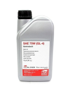 МАСЛО FEBI ДЛЯ РУЧНЫХ КОРОБОК ПЕРЕДАЧ 75W GL-4 1л