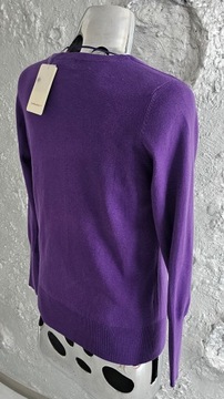 Свитер Zara фиолетового цвета, размер L/XL.