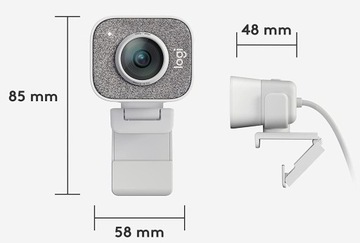 ВЕБ-КАМЕРА LOGITECH STREAMCAM 2,1 МП USB FULL HD 1920X1080 БЕЛАЯ