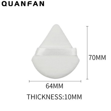 Triangle Powder, моющаяся пуховка для макияжа.