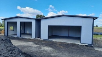 ИЗОЛИРОВАННЫЙ ГАРАЖ из сэндвич-панелей, ПО ВСЕЙ ПОЛЬШЕ!!!