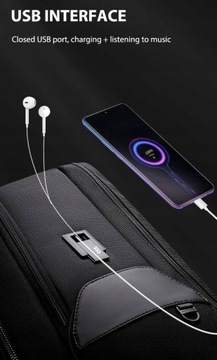 Противоугонный нейлоновый рюкзак-баллиста для ноутбука 15,6