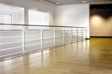 Защитная сетка транспортная армированная тесьмой, сетка 5х5, 2м х 3,5м