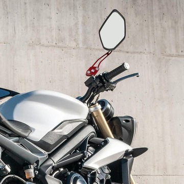 Электрическое алюминиевое автомобильное зеркало для мотоцикла