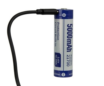 KP ICR21700-500PCM 5000mAh Li-ION USB-C 3,6V