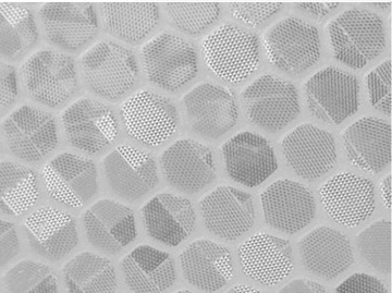 СВЕТООТРАЖАЮЩАЯ ЛЕНТА БЕЛАЯ СОТОВАЯ ФОЛЬГА 5СМ