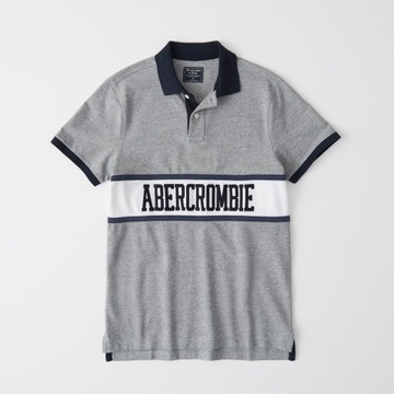 ABERCROMBIE Hollister Koszulka Polo USA M