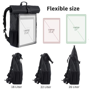 СУМКА ДЛЯ НОУТБУКА ДЛЯ ГОРОДСКИХ ПУТЕШЕСТВИЙ 17,3 ДЮЙМА USB