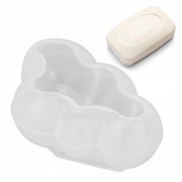 3D силиконовая форма для свечей в форме облака, милая
