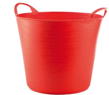POJEMNIK WIADRO KOSZ ELASTYCZNY FLEXI 26L CZERWONY