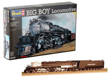 Revell Model plastikowy Lokomotywa Big Boy Locomotive, 1:87, nr kat. 02165