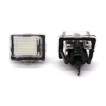 Mercedes W205 lampki rejestracji LED 2szt
