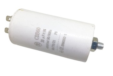 Kondensator silnikowy rozruchowy 30uF/450VAC CBB60