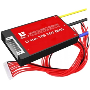 DALY Moduł BMS 10S 30A 120A 36-42V Li-ion IP67 PCM Balanser