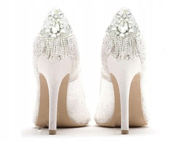 OZDOBA WIS do buty NA BUTY do ŚLUBU APLIKACJA