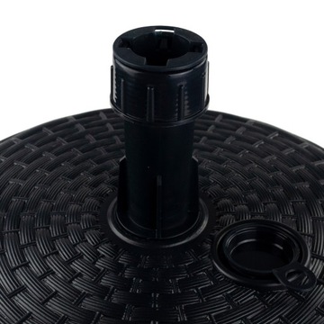 Опора зонта круглая рато UMBRELLA BASE - антрацит MPOR-S433