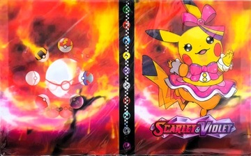 Классификатор 3D-эффектов «Покемон Пикачу» для 240 карт + бесплатные подарочные карты