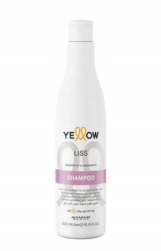 Alfaparf Yellow Liss Shampoo, Szampon po Keratynowym Prostowaniu Włosów 500