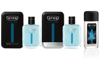 STR8 LIVE TRUE ZESTAW 3cz EDT100ml + ASL100ml + DNS85ml