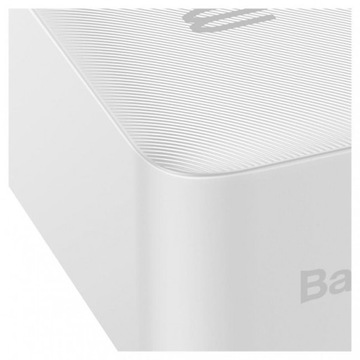Baseus Bipow 30000 мАч 2xUSB Powerbank USB-C 20 Вт (белый)