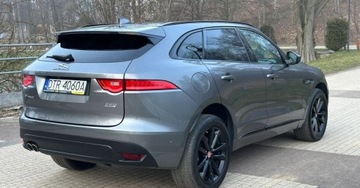 Jaguar F-Pace 2017 Jaguar F-Pace R Sport, Lampy LED, 2.0 D AWD 4x4, Bezwypadkowy Nowy Rozrzad, zdjęcie 2