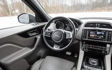 Jaguar F-Pace SUV 3.0 TDV6 300KM 2016 Jaguar F-Pace 3.0D R-Sport 300KM Skora Navi Ledy Full Po Serwisie Gwaranc, zdjęcie 28