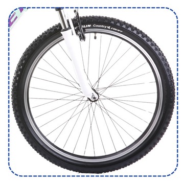 MTB ROMET JOLENE 6.1 26 ГОРНЫЙ ВЕЛОСИПЕД SHIMANO ALU С ОСВЕЩЕНИЕМ СВОБОДНАЯ СТОЙКА