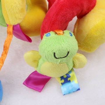 Игрушка для коляски и кроватки с колокольчиком.