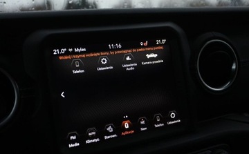 Jeep Gladiator Gladiator JT Seria 0 3.0 V6 MultiJet 264KM 2022 Jeep Gladiator 3.0 V6 MultiJet Overland aut Najbogatszy Od Reki FVat Zadba, zdjęcie 21